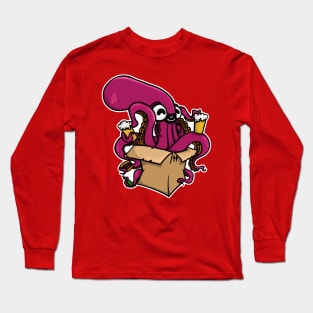 Happy octopus Long Sleeve T-Shirt